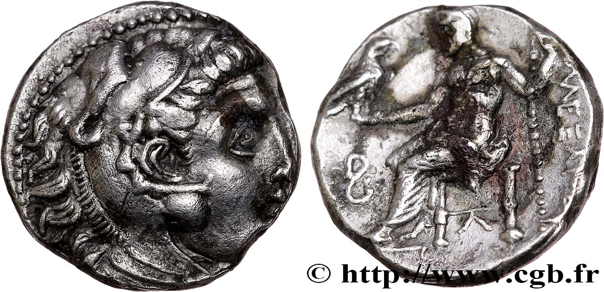 MACEDONIA - KINGDOM OF MACEDONIA - PHILIPP III ARRHIDAEUS Drachme AU