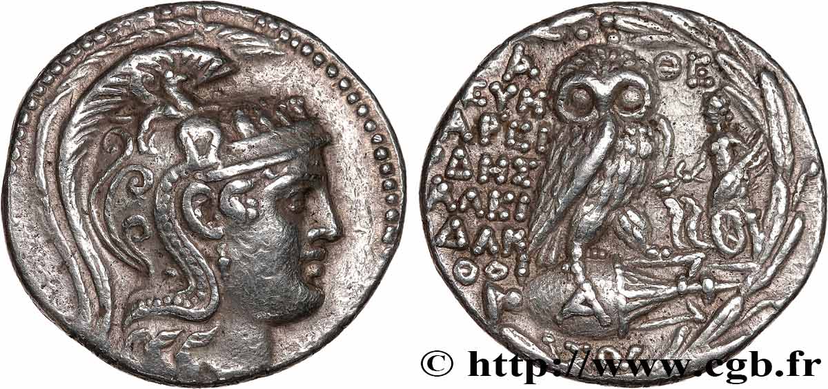 ATTIQUE - ATHÈNES Tétradrachme stéphanophore TTB+