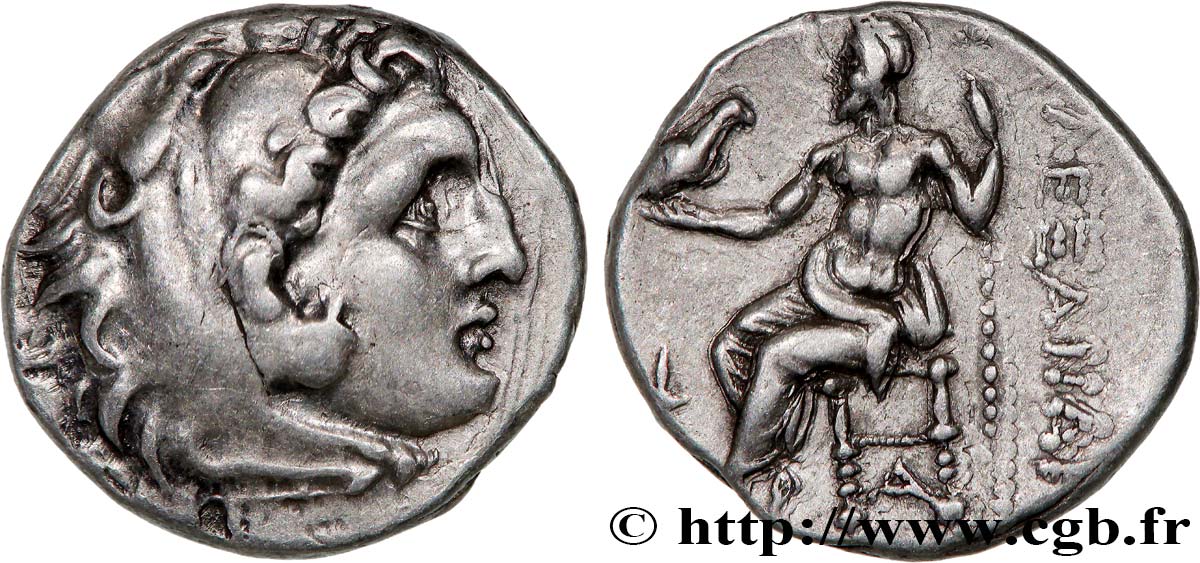 MACEDONIA - KINGDOM OF MACEDONIA - PHILIP III ARRHIDAEUS Drachme AU/XF