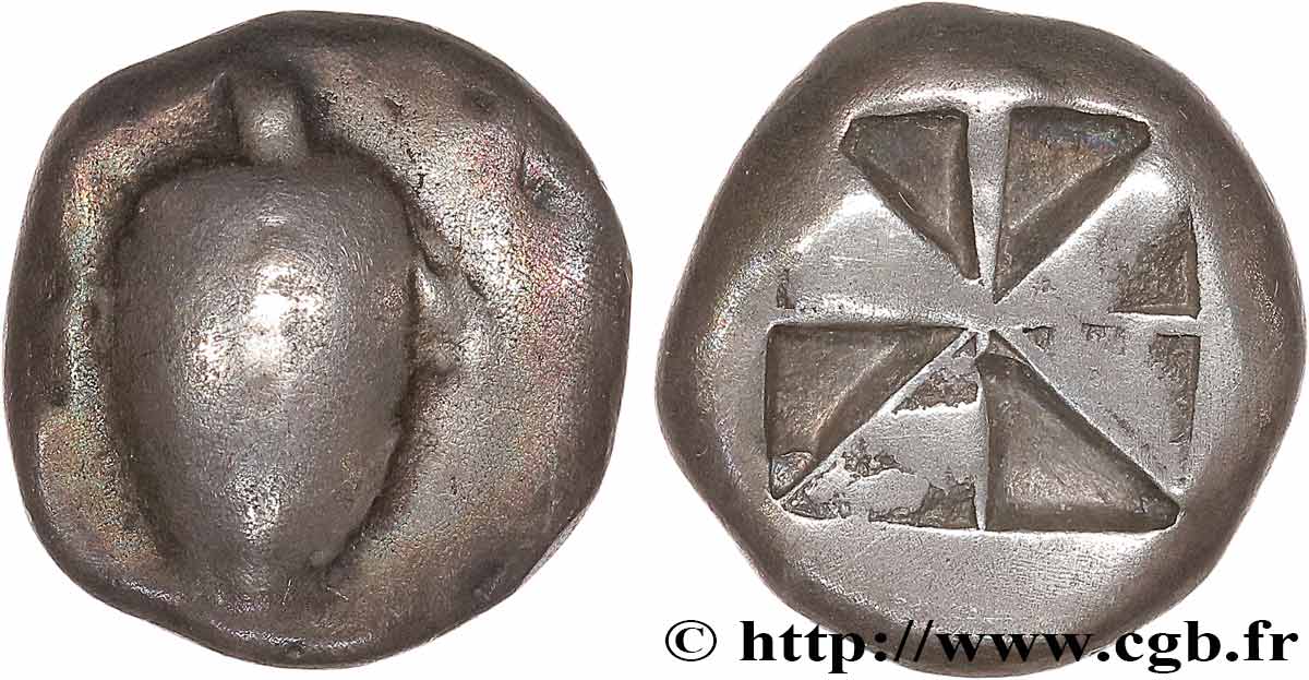 AEGINA - ISOLA DI AEGINA - AEGINA Statère q.BB