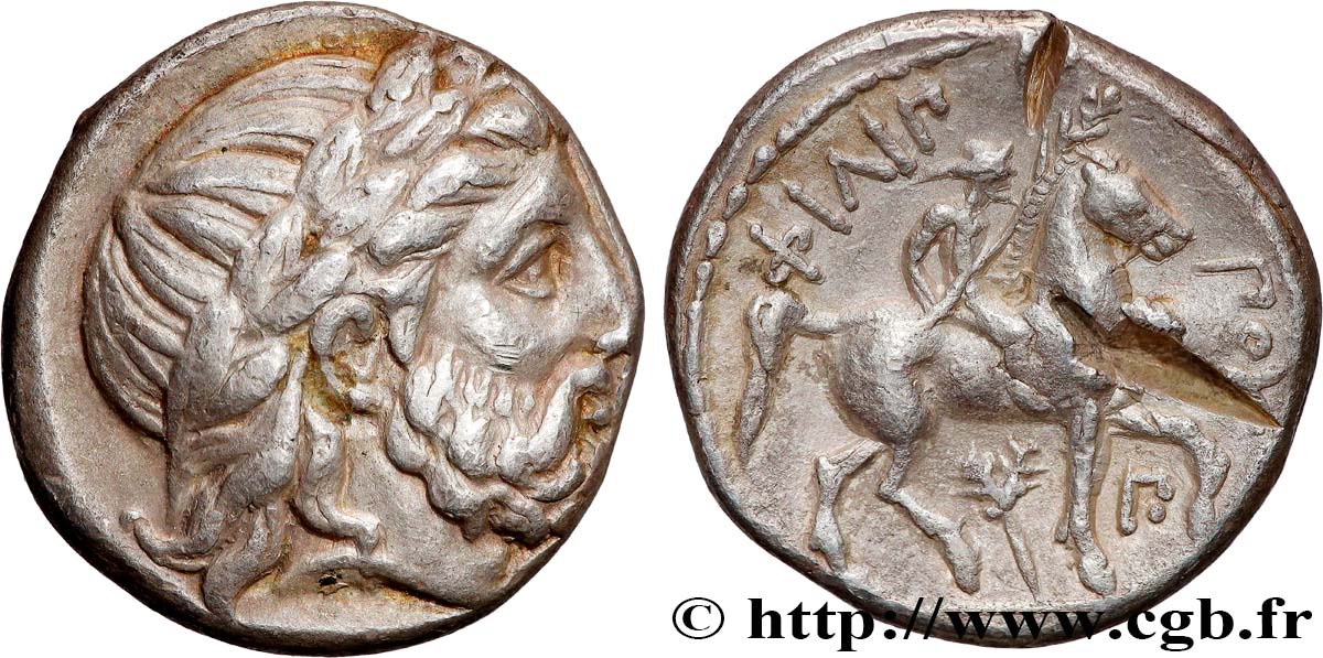 MACEDONIA - MACEDONIAN KINGDOM - PHILIPP III ARRHIDAEUS Tétradrachme AU