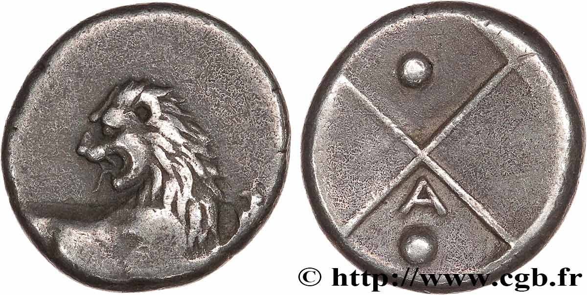 THRACE - CHERCHONÈSE DE THRACE - CHERRONESOS Hemidrachme ou tetrobole SUP