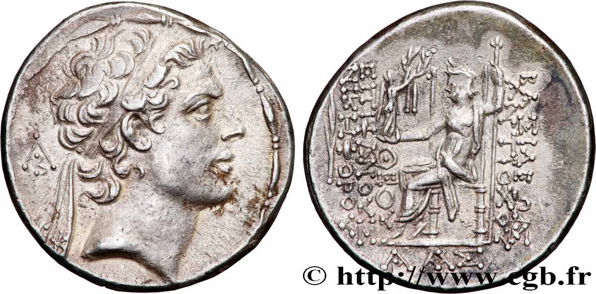 SYRIA - SELEUKID KINGDOM - ANTIOCHOS IV EPIPHANES Tétradrachme AU