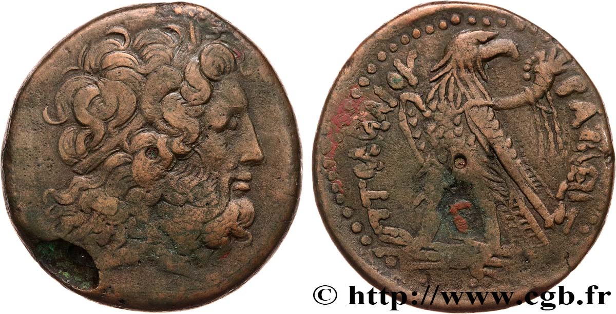 ÄGYPTEN - PTOLEMÄISCHE KÖNIGREICH ÄGYPTEN - PTOLEMAIOS III EVERGETES Tetrobole SS