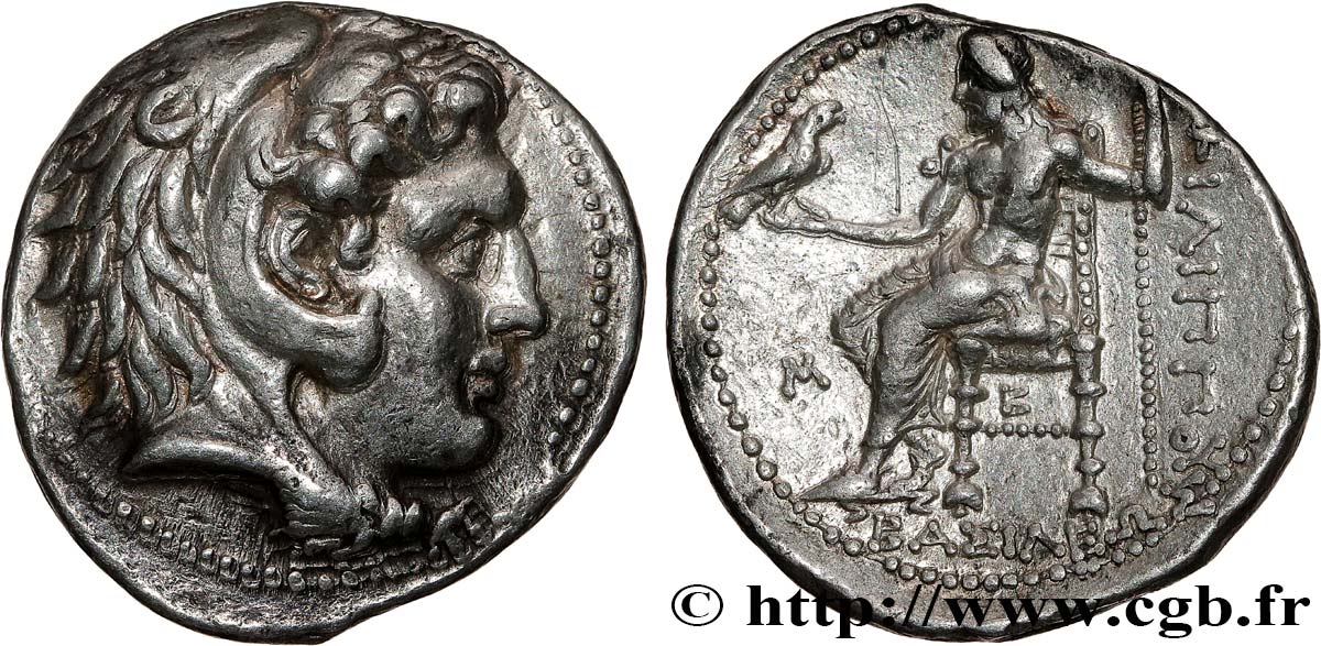 MACEDONIA - MACEDONIAN KINGDOM - PHILIPP III ARRHIDAEUS Tétradrachme AU/AU