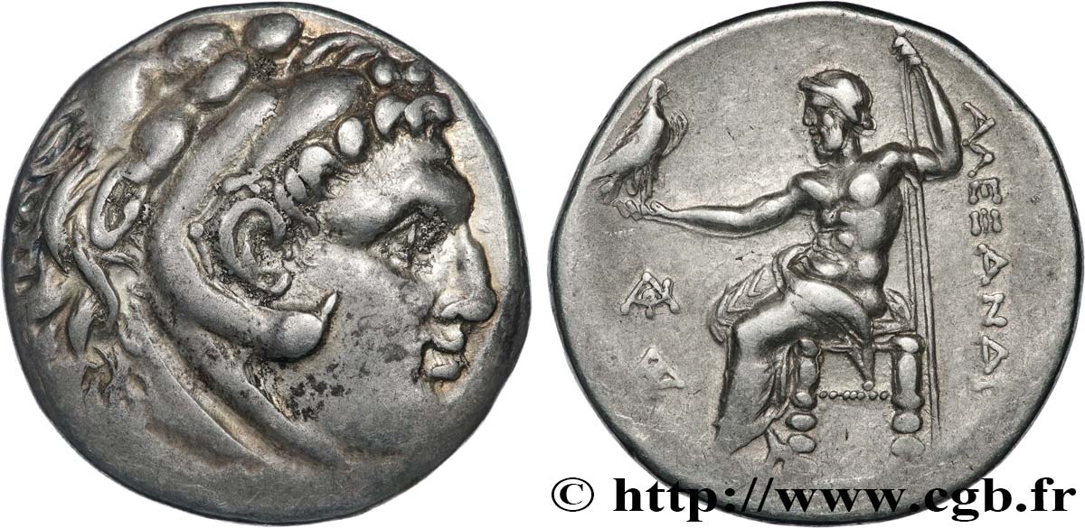 KINGDOM OF MACEDONIA - PHILIP III Tétradrachme XF/AU