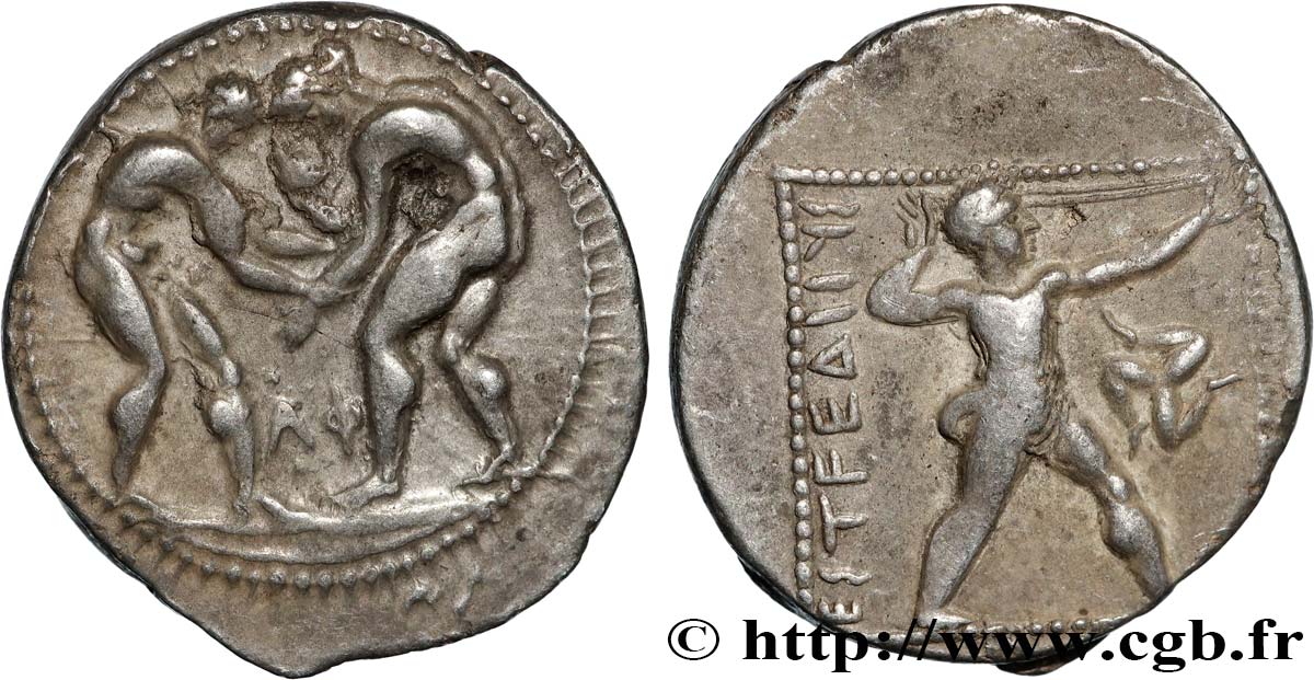 PAMPHYLIE - ASPENDOS Statère TTB+/TTB