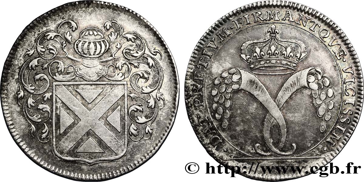 ILE DE FRANCE - VILLES et NOBLESSE Gilbert-Jérôme Clautrier, Premier commis au Contrôleur Général des Finances SUP