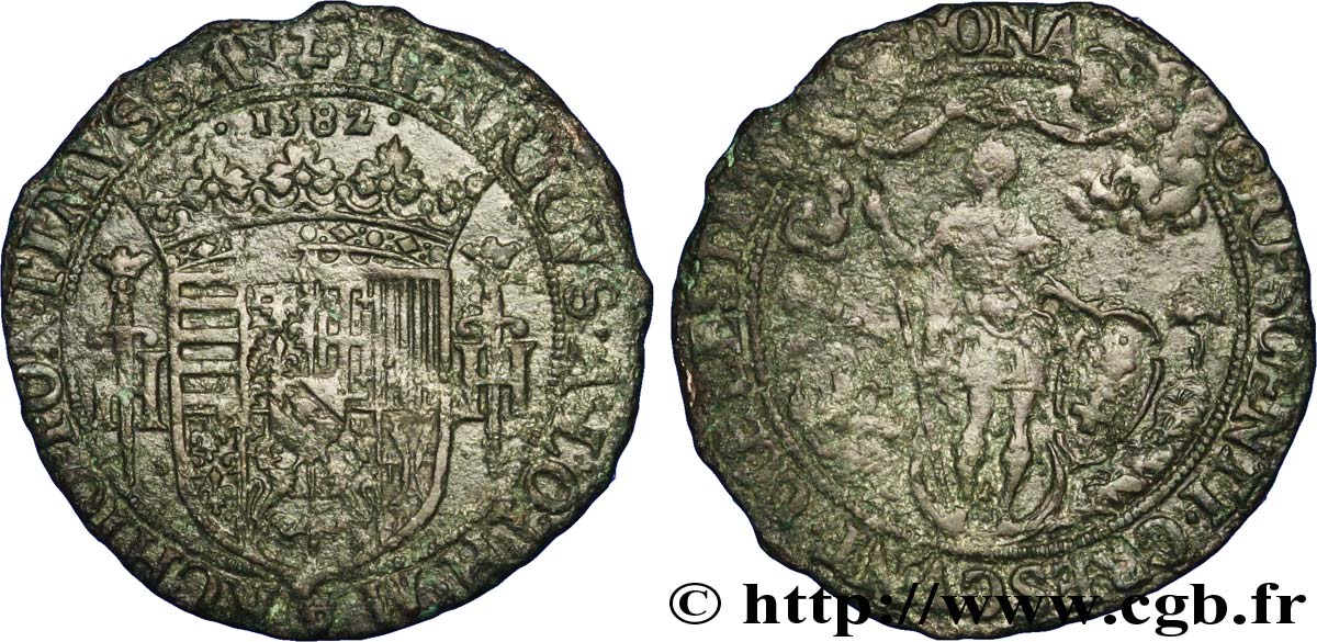 LORRAINE - NOBLESSE ET VILLES Henri II de Lorraine TTB
