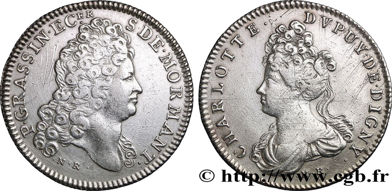 BOURGOGNE - VILLES ET NOBLESSE P. Grassin, seigneur de Mormant TTB