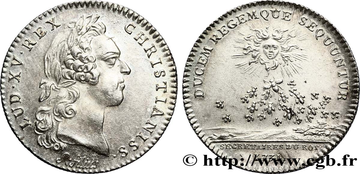 SECRÉTAIRES DU ROI Émission de 1755 VZ