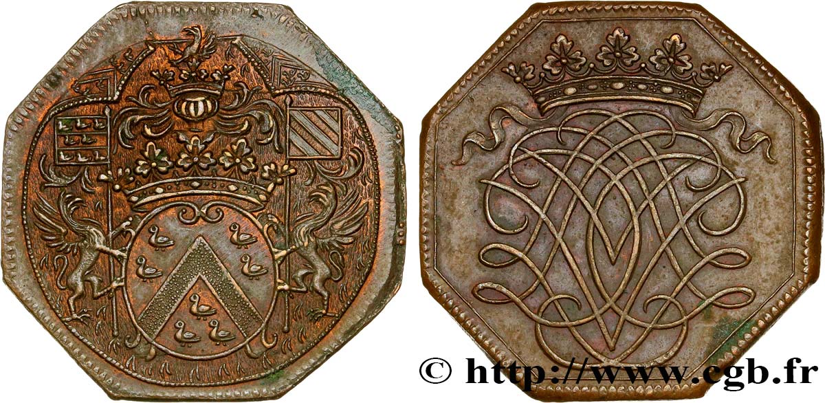 ILE DE FRANCE - VILLES et NOBLESSE Louis d Aumont TTB+