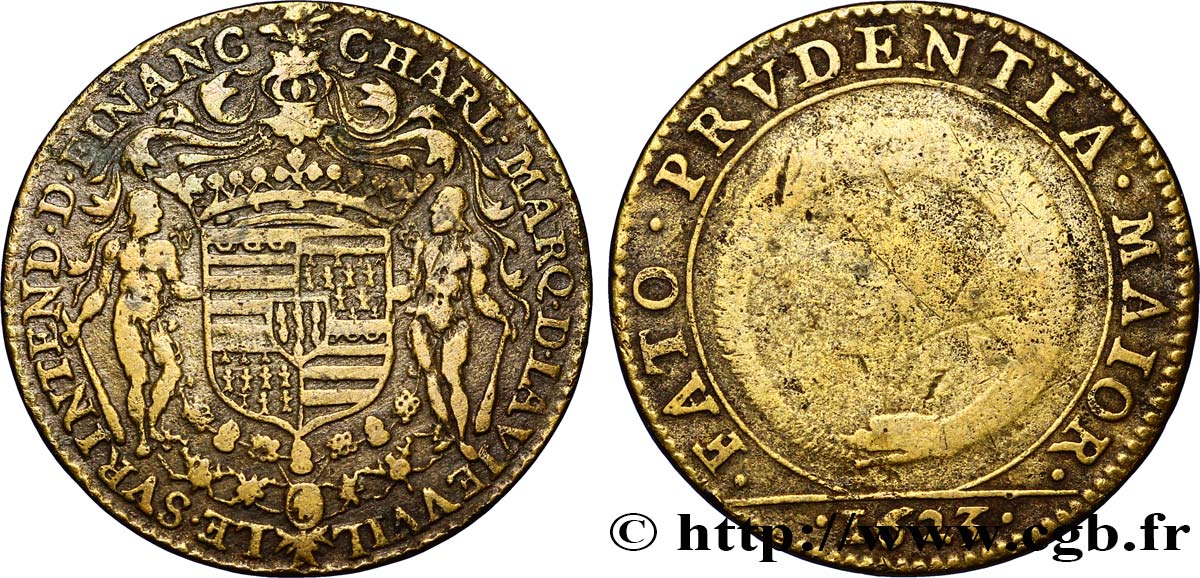 PICARDY - GENTRY AND TOWNS Charles, marquis, puis duc de La Vieuville  VF