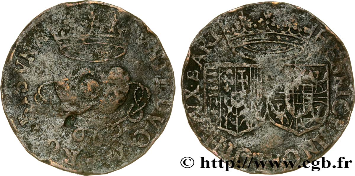 LORRAINE - NOBLESSE ET VILLES Henri de Lorraine et Marguerite de Gonzague TB