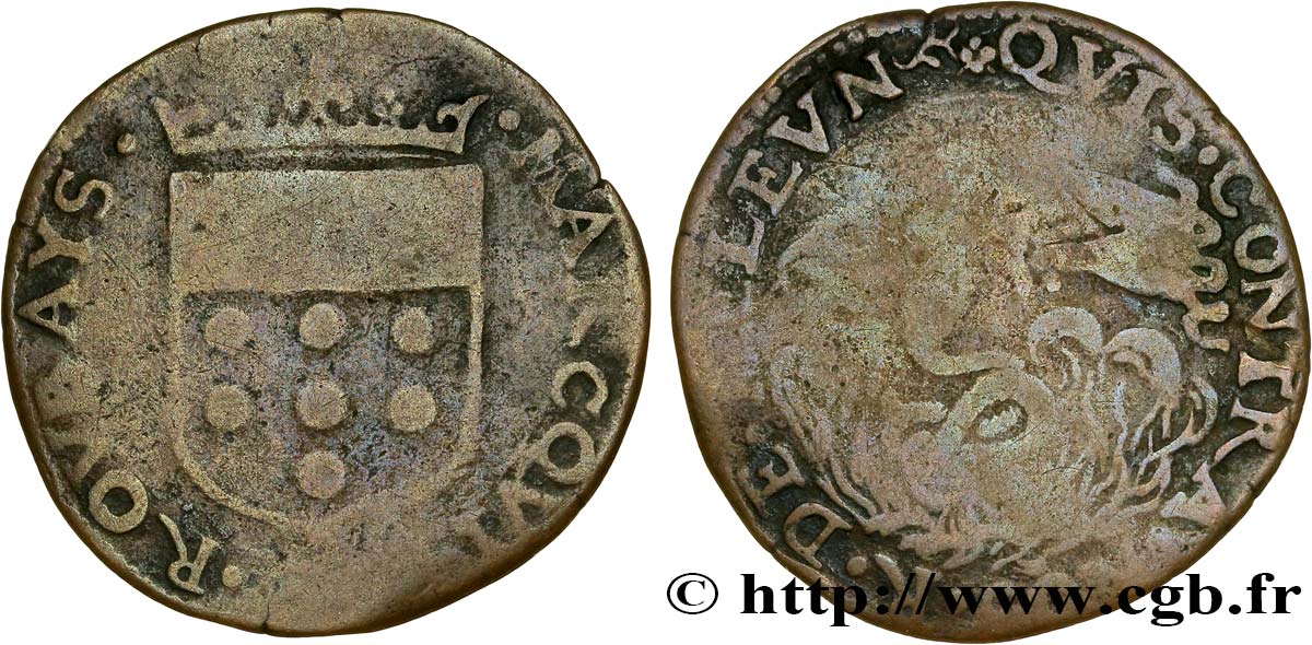 NORD DE LA FRANCE (NOBLESSE ET VILLES DU...) Robert de Melun, marquis de Roubaix, vicomte de Gand, seigneur de Richebourg, sénéchal héréditaire de Hainaut B+