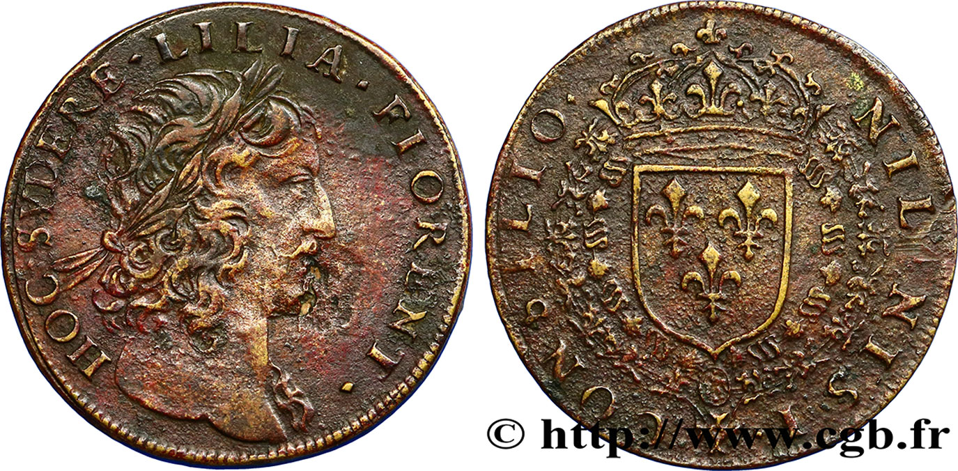 CONSEIL DU ROI Louis XIII TTB