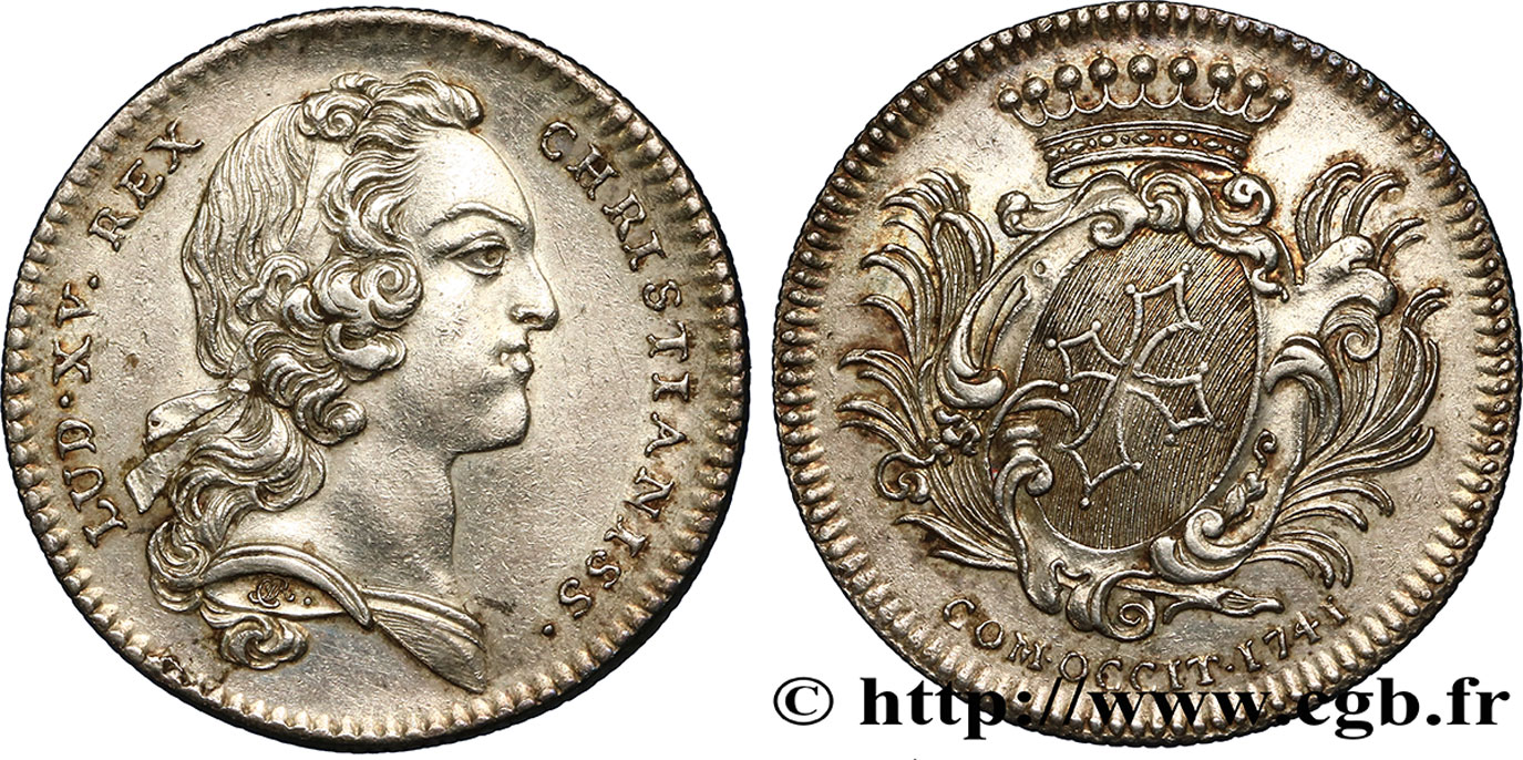 LANGUEDOC (ÉTATS DE ...) Jeton AR 30, les États TTB+