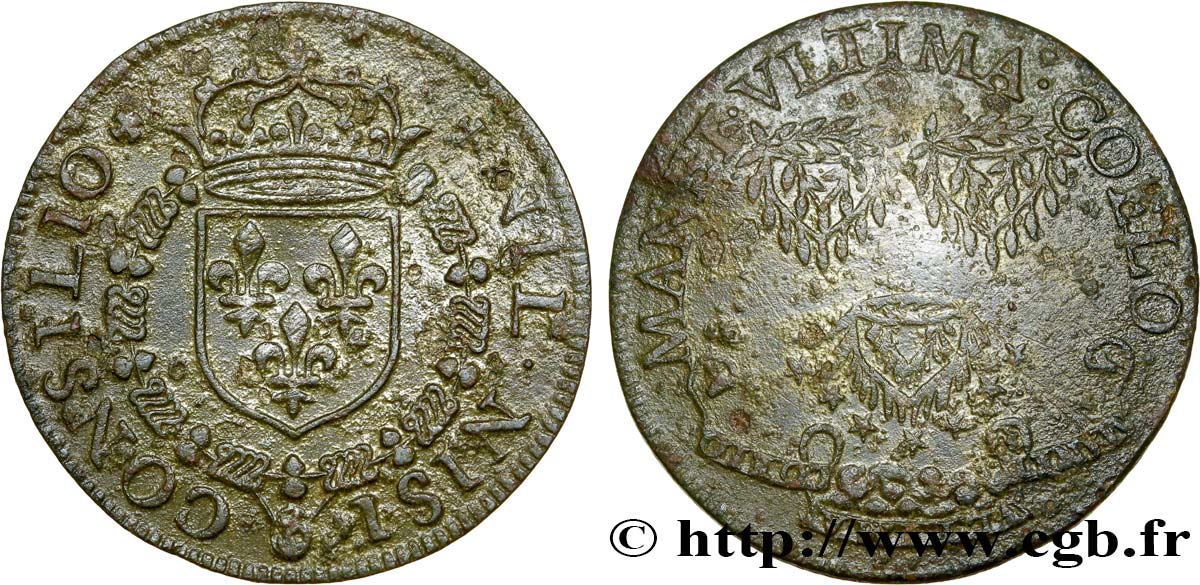 CONSEIL DU ROI Henri III TTB