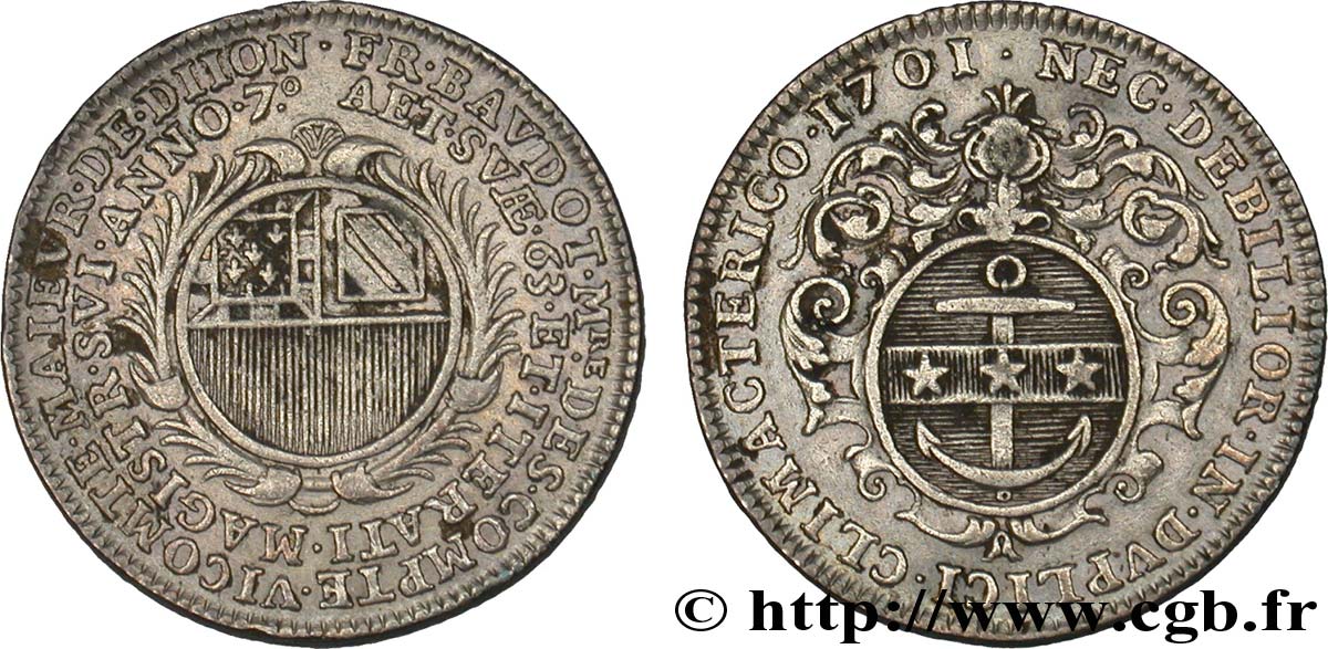 DIJON (MAIRES DE ... et divers) François Baudot TTB