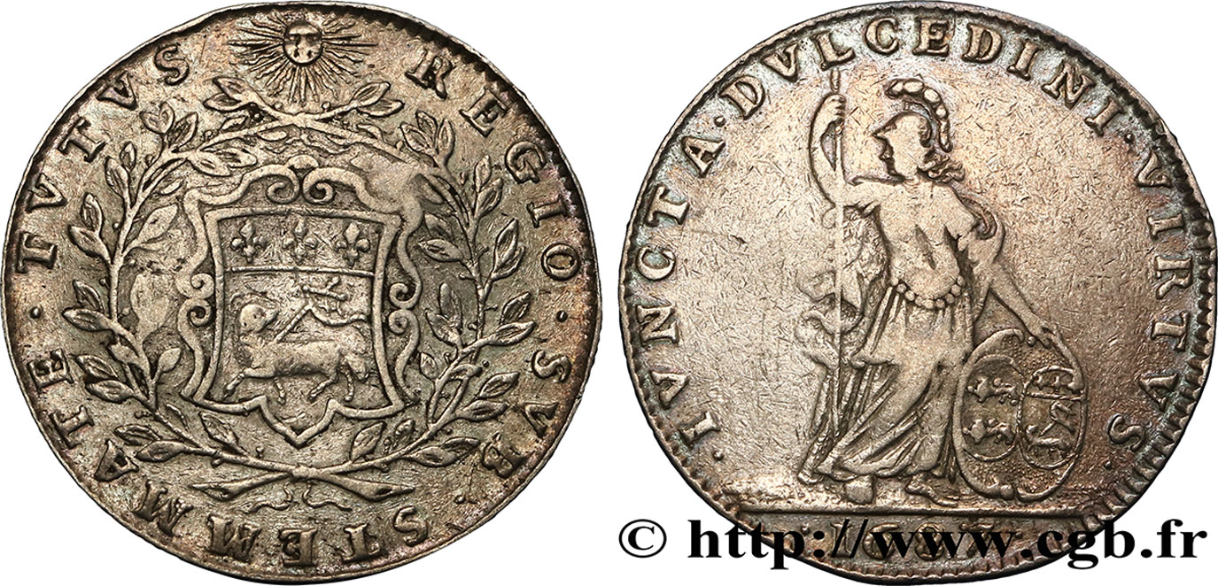 ROUEN (VILLE DE...) Jeton Ar 28, Louis XIV TTB