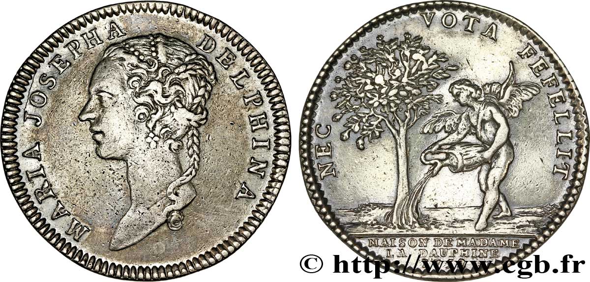 DAUPHINÉ - MARIE-JOSÈPHE DE SAXE, DAUPHINE MARIE-JOSÈPHE DE SAXE, DAUPHINE TTB+