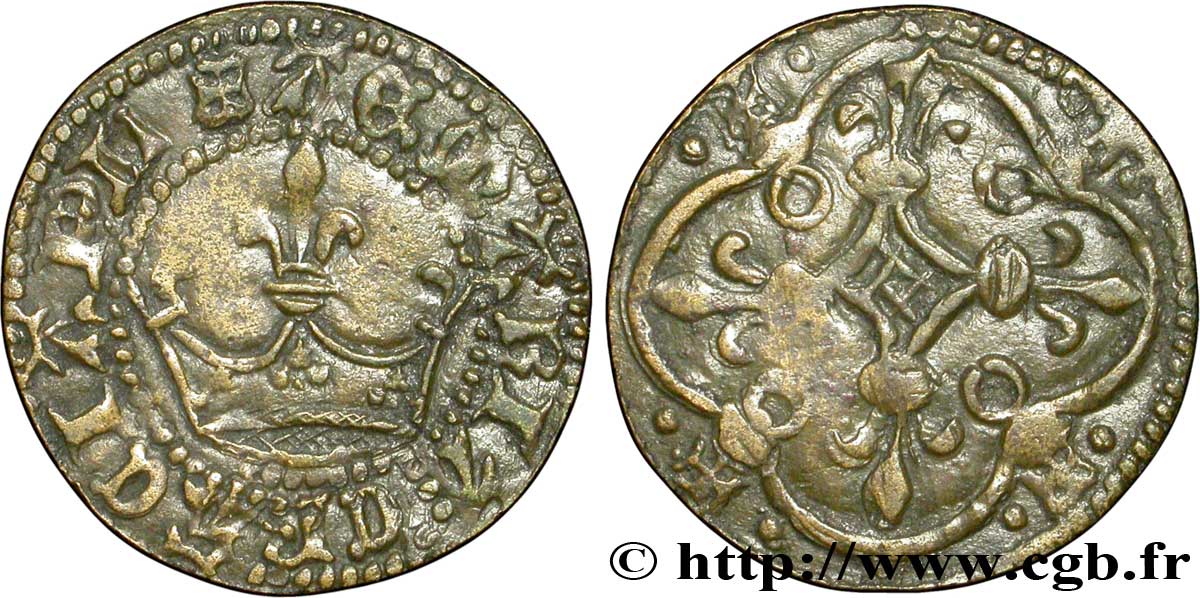 ROUYER - VIII. JETONS CLASSÉS PAR TYPES Jeton de compte à la couronne SUP