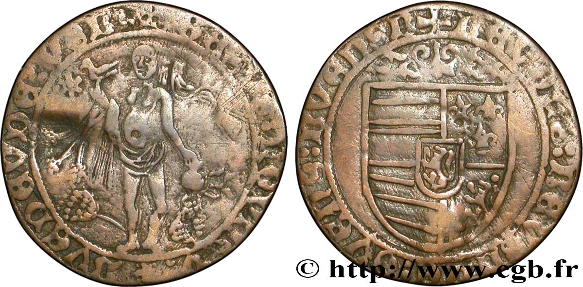 ROUYER - X. JETONS DE NUREMBERG Jeton de compte au type dit “de la Vénus” TB