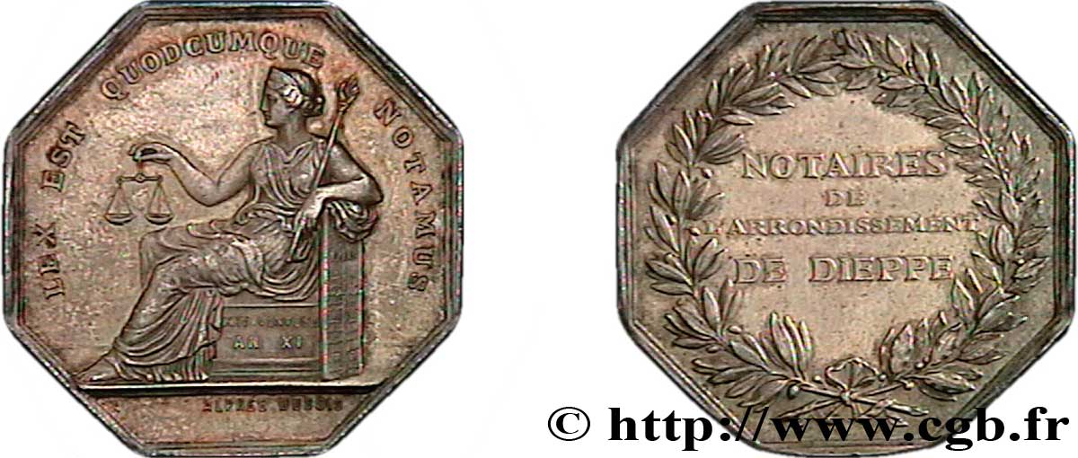 NOTAIRES DU XIXe SIECLE Notaires de Dieppe SUP