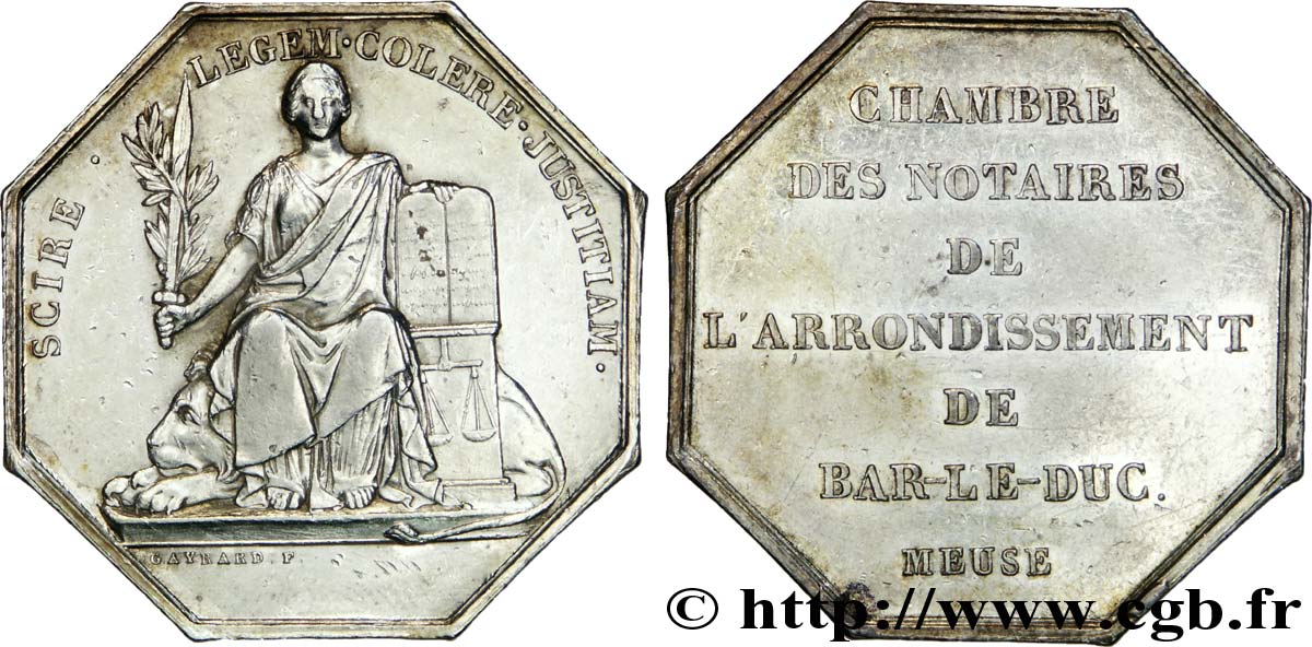 NOTAIRES DU XIXe SIECLE Notaires de Bar-Le-Duc q.SPL
