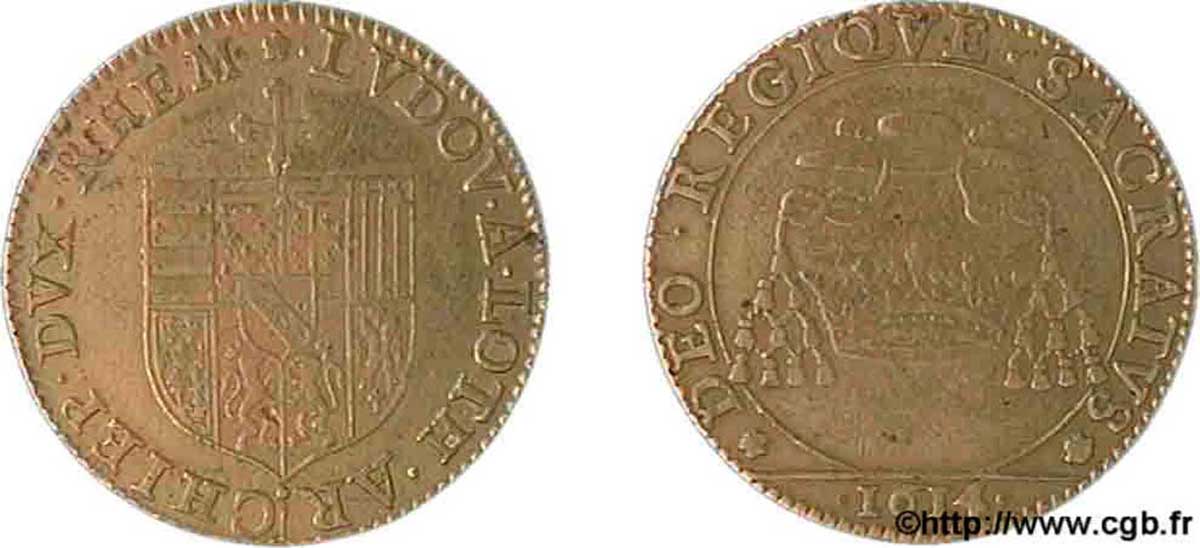 CHAMPAGNE ARDENNES - NOBLESSE ET VILLES Louis III de Guise - ARCHEVEQUE TTB