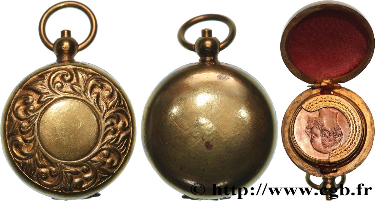 PORTE-LOUIS, PORTE-MONNAIE Porte-louis, Motifs floraux, Royaume-Uni TTB+