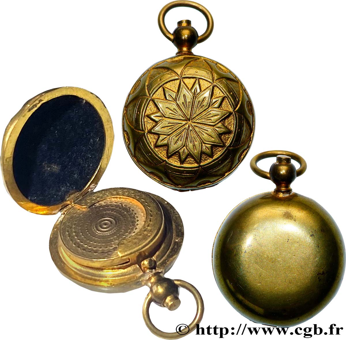 PORTE-LOUIS, PORTE-MONNAIE Porte-louis, Double étoile polylobé TTB