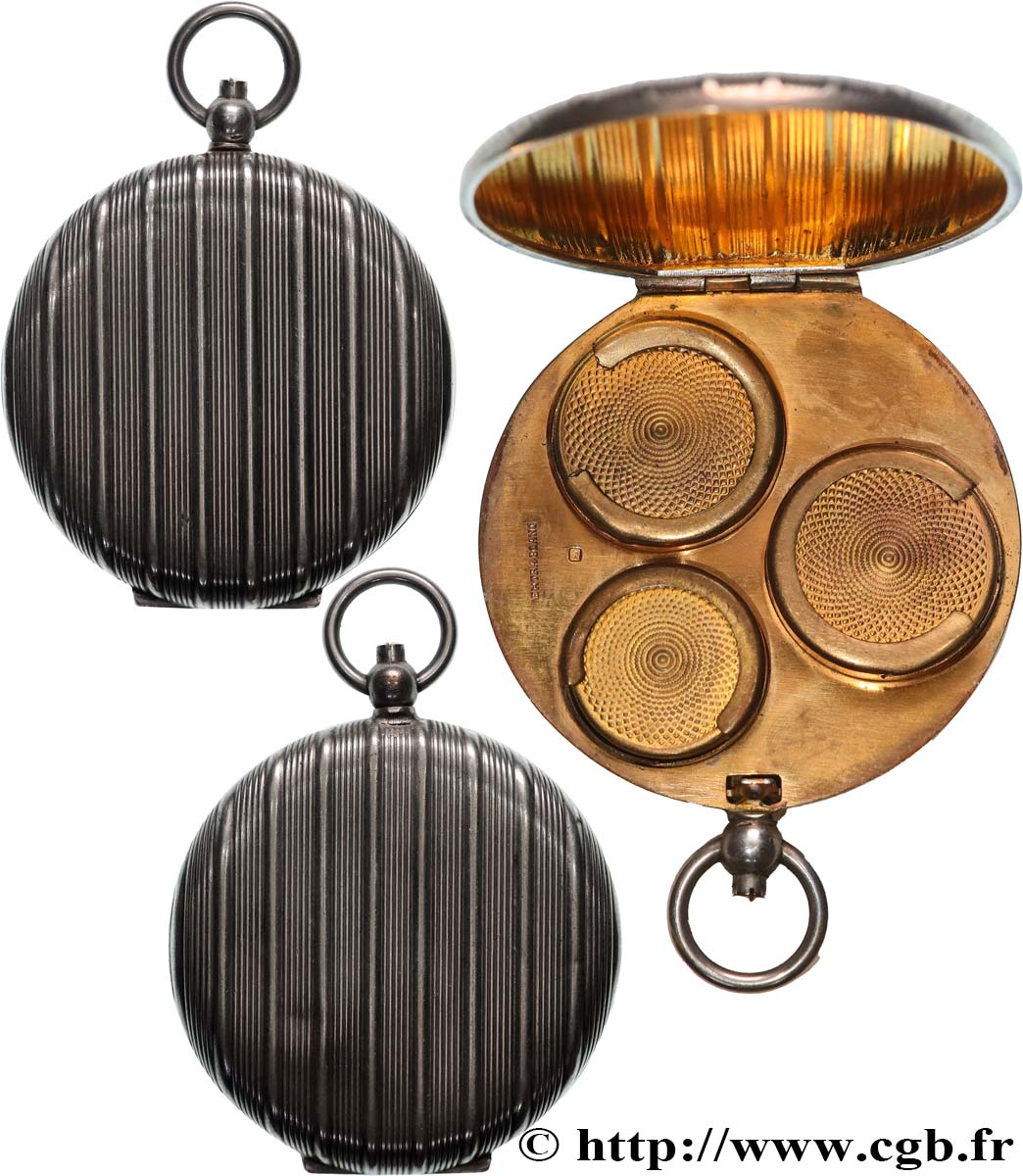 PORTE-LOUIS, PORTE-MONNAIE Porte-louis, 3 emplacements, Cannelures SUP