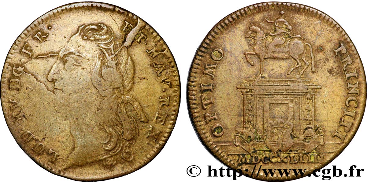 BORDEAUX Statue de Louis XV à Bordeaux VF