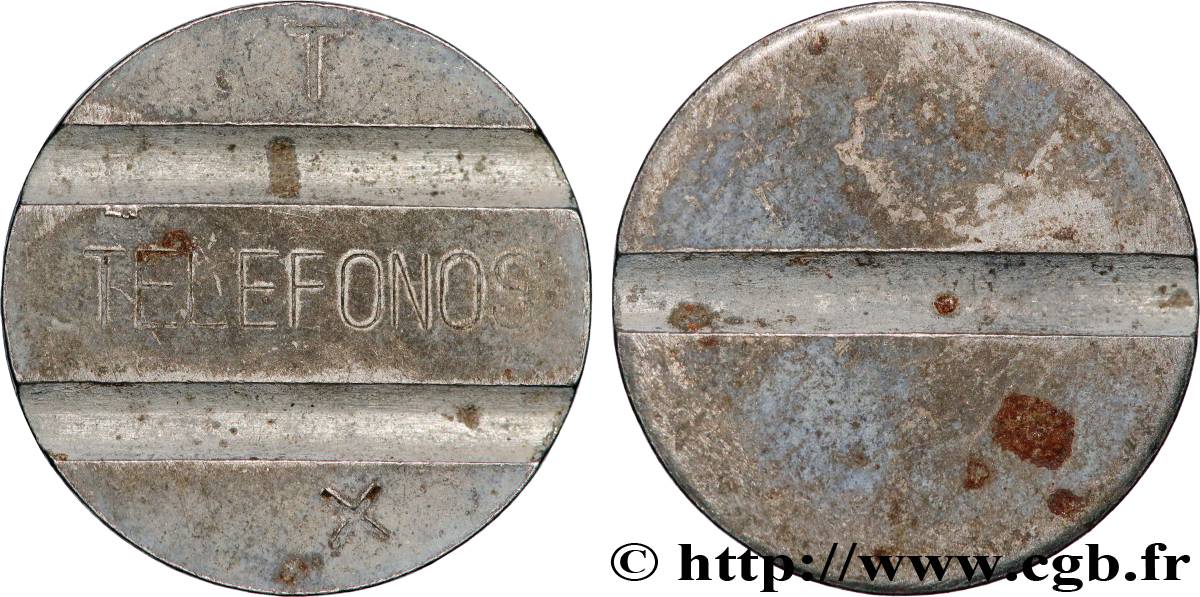 SPAIN Jeton de téléphone XF