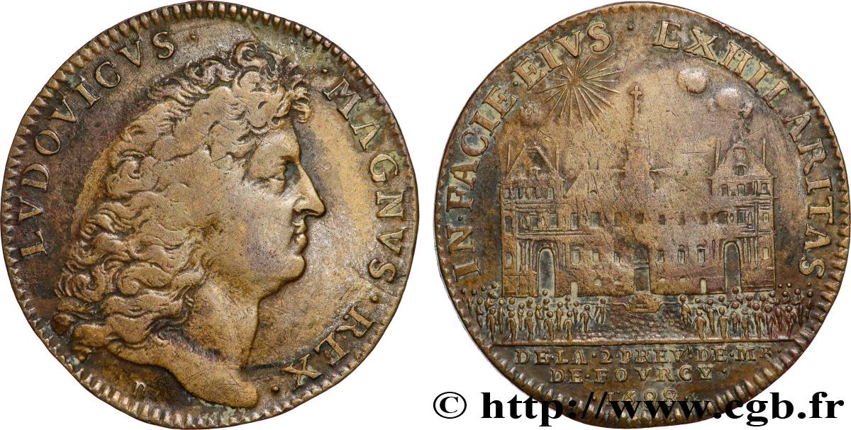 PARIS - ILE DE FRANCE Henry de Fourcy, Comte de Chessy, prévôt, Contremarqué SS