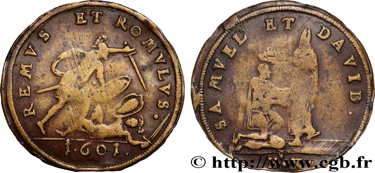 ROUYER - X.JETONS DE NUREMBERG Romulus et Rémus, Hans Krauwinckel S