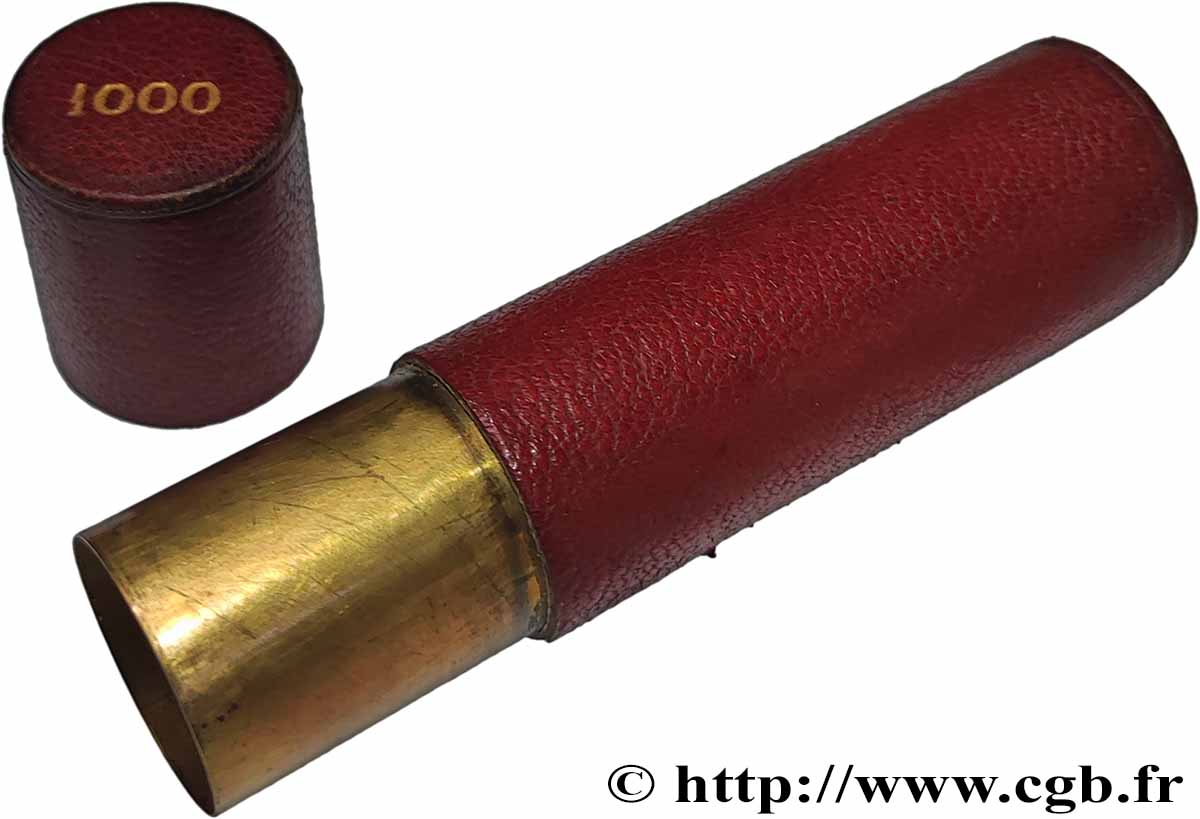 COIN PURSE, WALLET Porte-louis, tube pour 10 francs AU