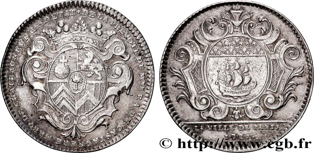 PARIS - ILE DE FRANCE Pierre-Antoine de Castagnère, marquis de Châteauneuf SS