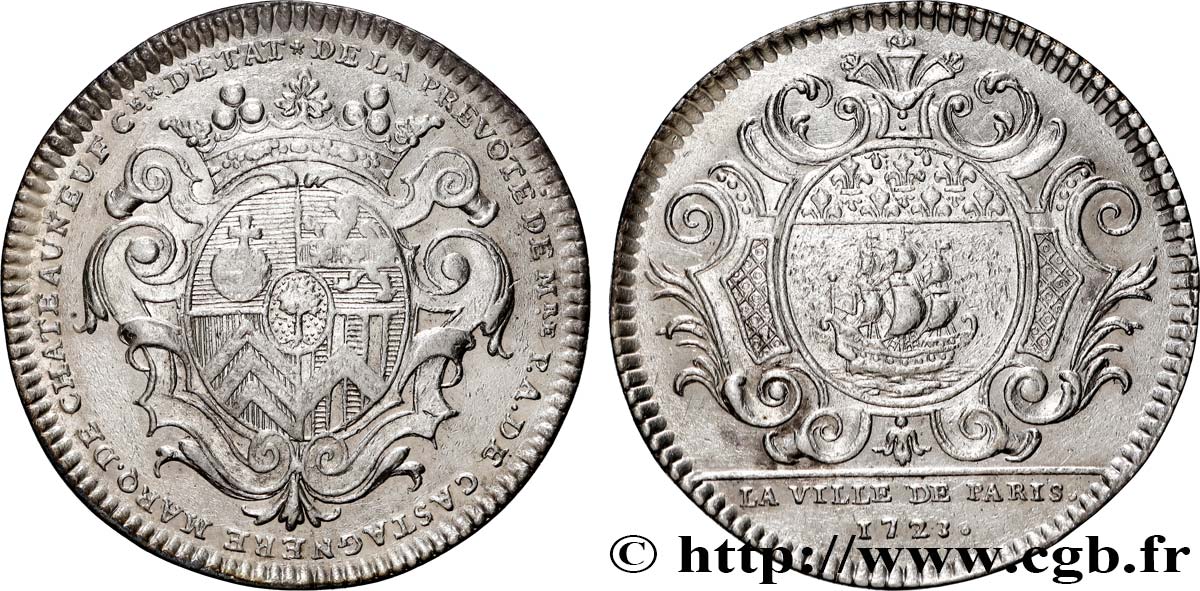 PARIS - ILE DE FRANCE Pierre-Antoine de Castagnère, marquis de Châteauneuf fVZ