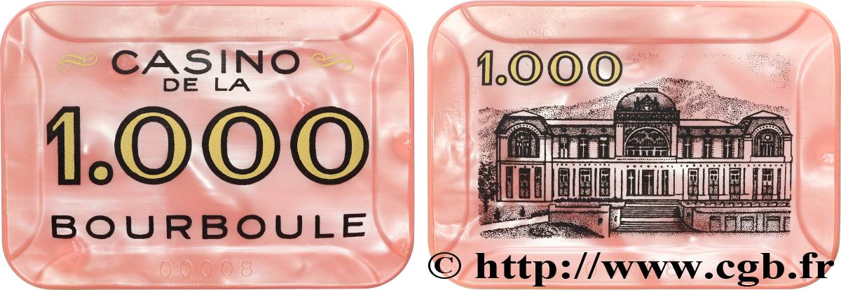 CASINOS ET JEUX Casino de la Bourboule VZ