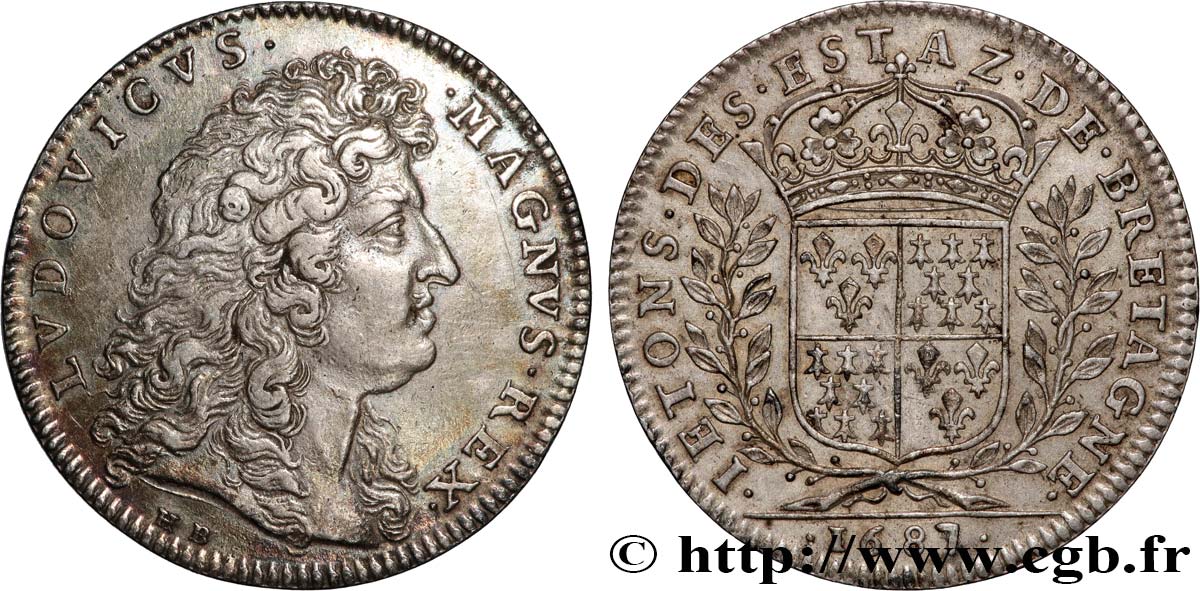 BRETAGNE (ÉTATS DE...) États de Saint-Brieuc XF/AU