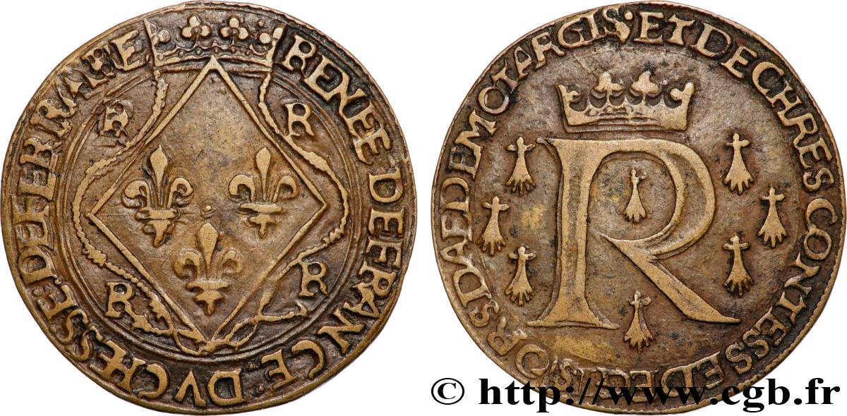 CHARTRES ET LE PAYS CHARTRAIN Renée de France duchesse de Ferrare AU