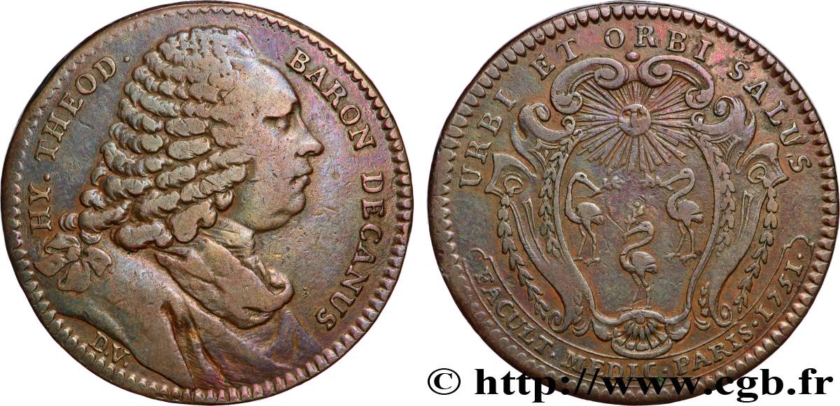 FACULTÉ DE MÉDECINE DE PARIS Hyacinthe-Théodore Baron, doyen TB+/TTB