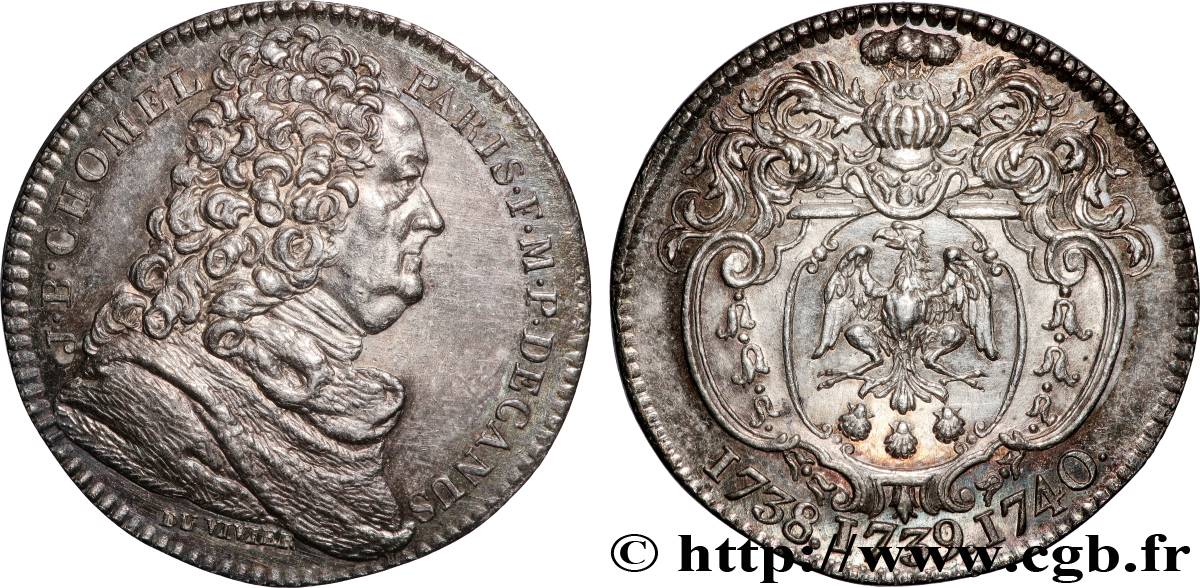 FACULTÉ DE MÉDECINE DE PARIS Jean-Baptiste-Louis Chomel, doyen, refrappe SUP+