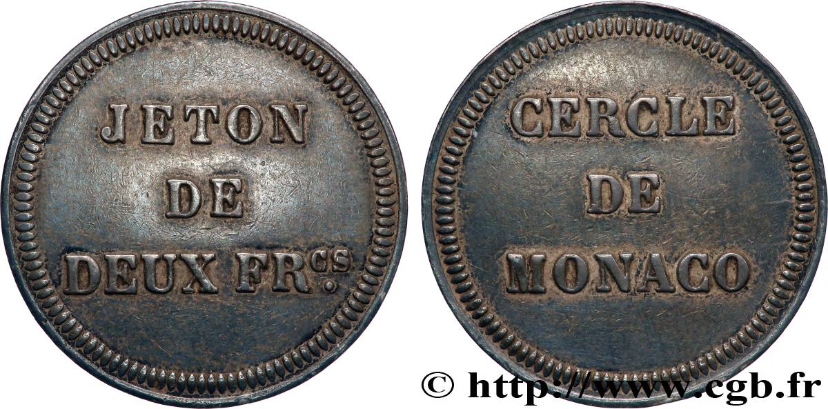 CASINOS ET JEUX CERCLE DE MONACO TTB+