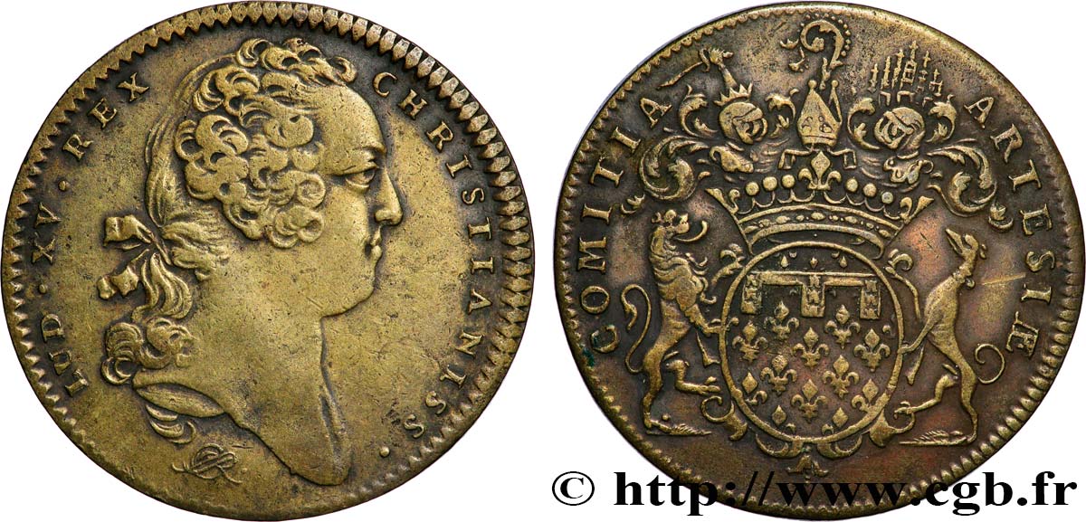 ARTOIS (ÉTATS D ...) Émission de 1724 TTB+