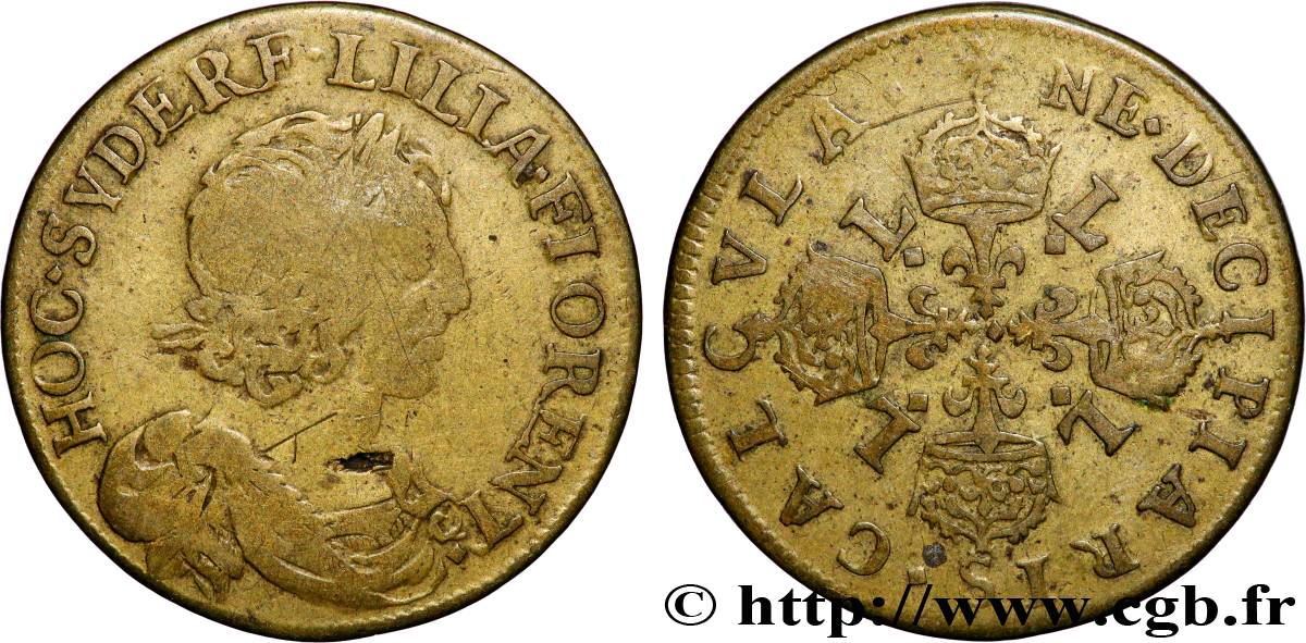 LOUIS XIII LE JUSTE Conseil du roi TB