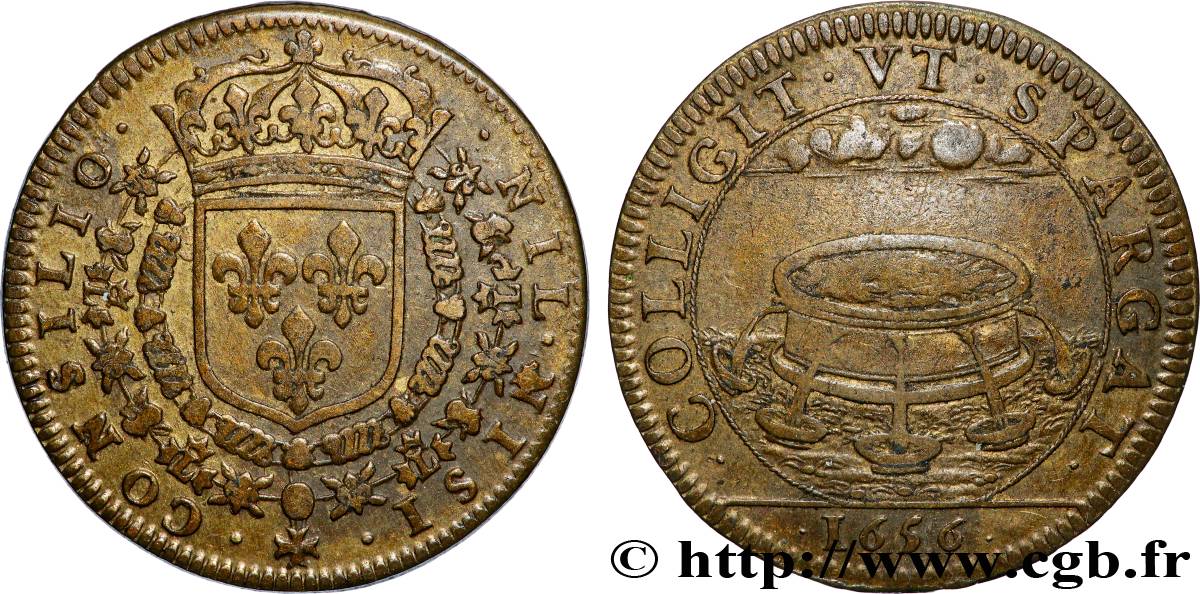 CONSEIL DU ROI Louis XIV TTB