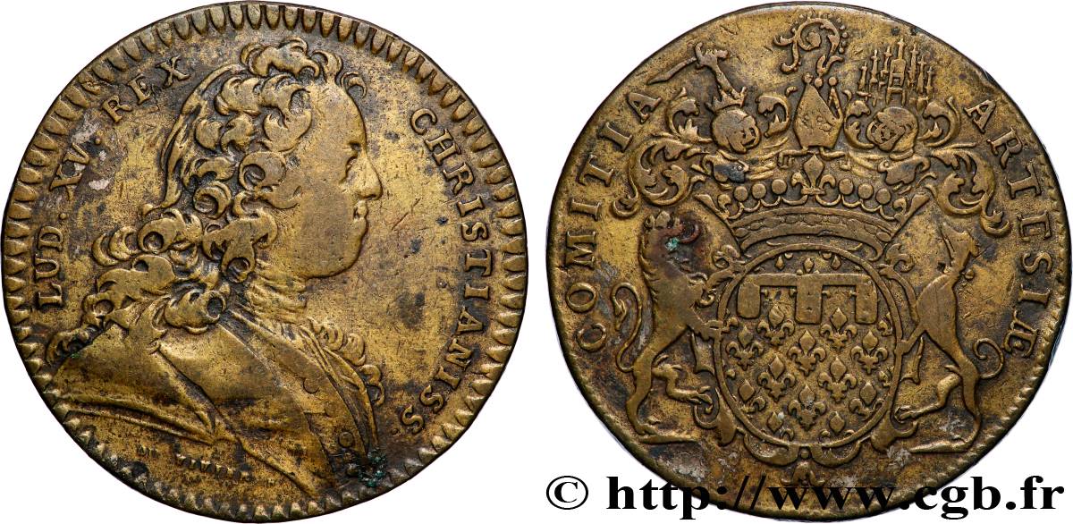 ARTOIS (ÉTATS D ...) Émission de 1732 TTB
